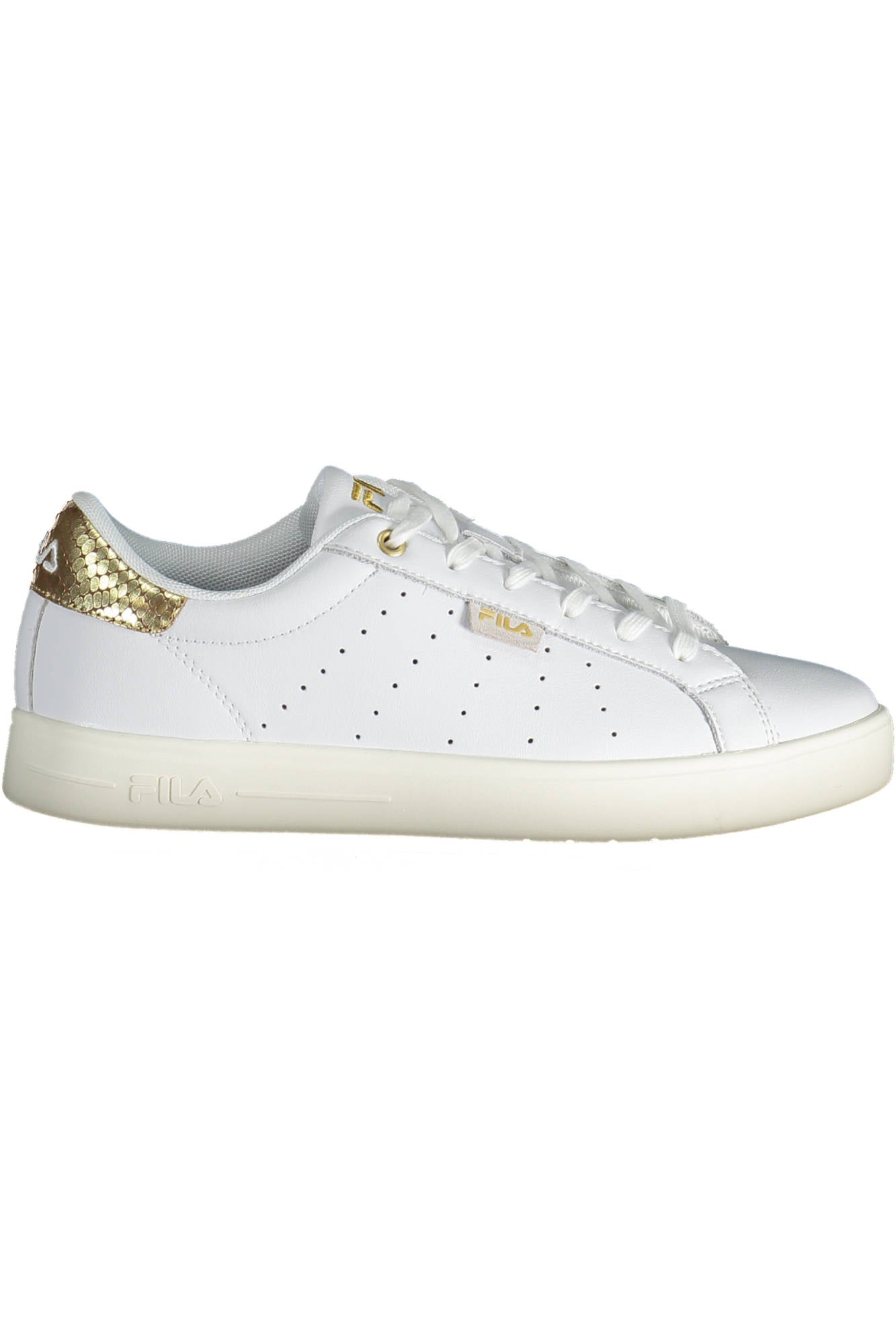 Fila White Polyester Sneaker - Fizigo