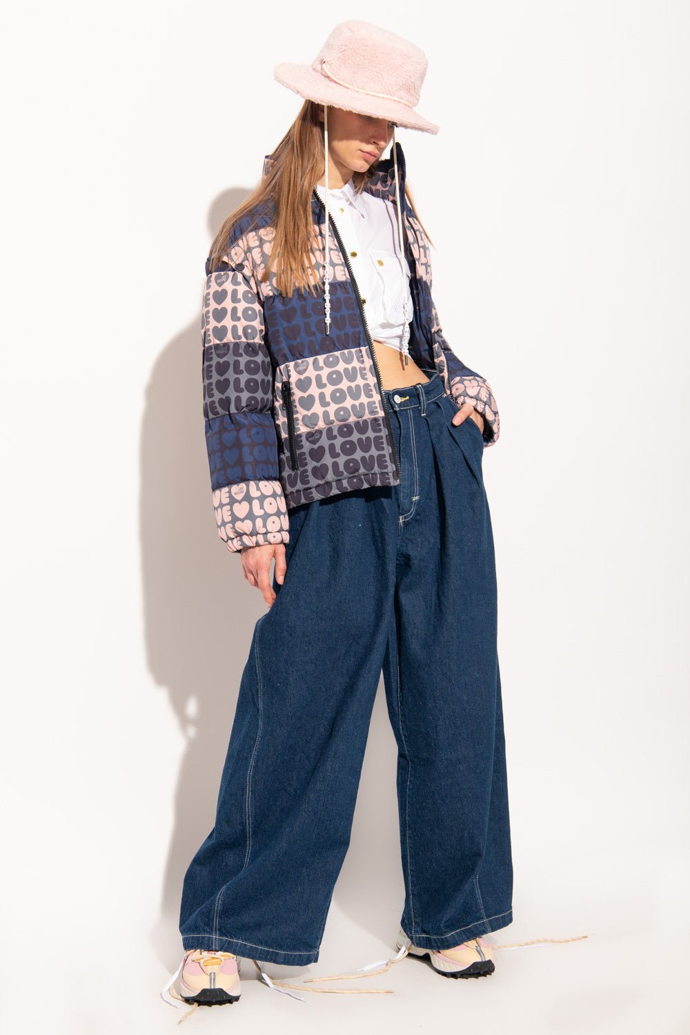 Love Moschino Multicolor Polyester Jackets & Coat - Fizigo