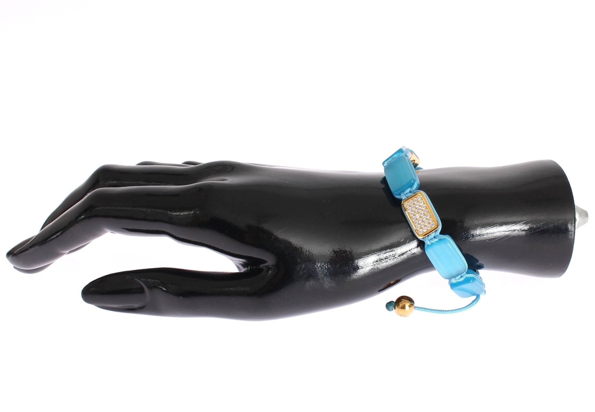 Nialaya CZ Opal 18K Gold 925 Bracelet - Fizigo