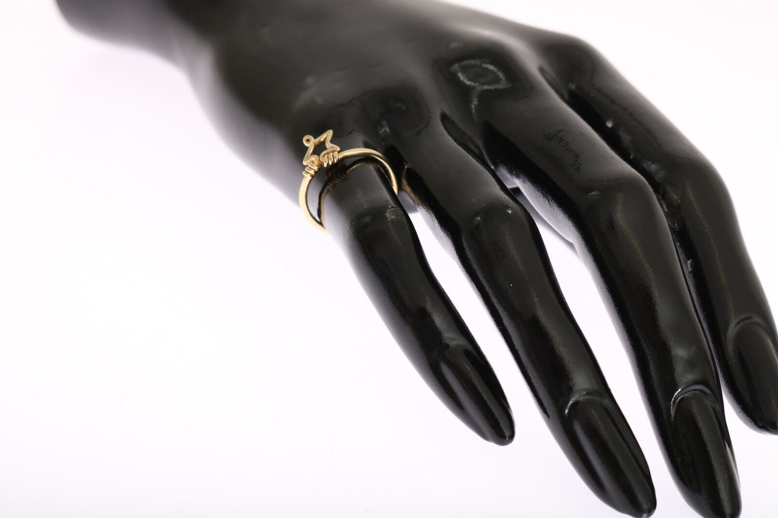 Nialaya Gold 925 Silver Authentic Star Ring - Fizigo