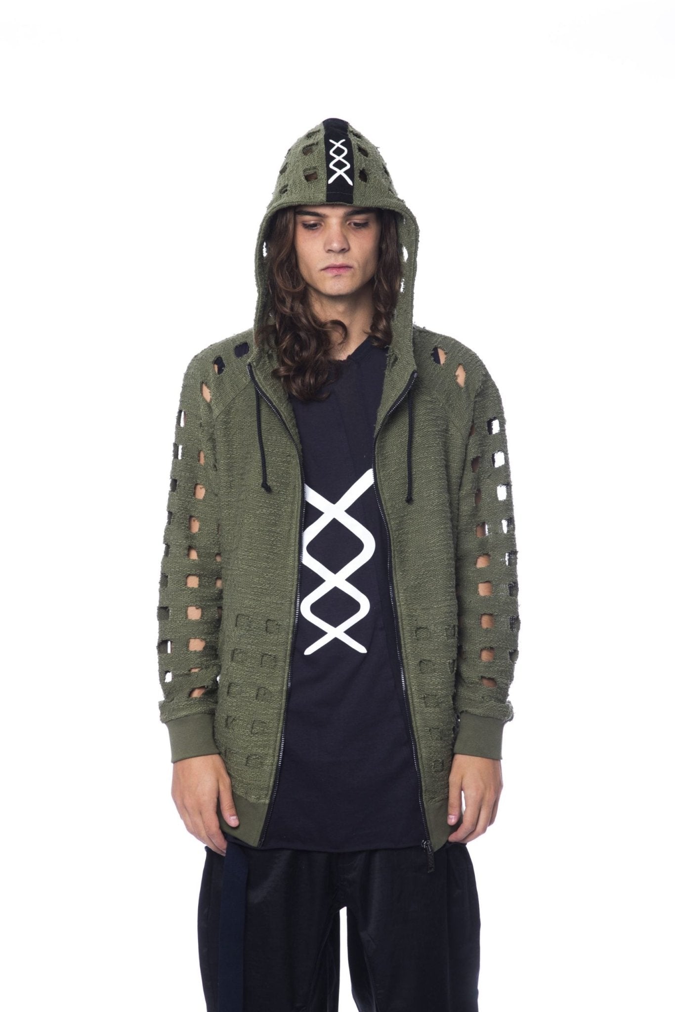 Nicolo Tonetto Army Cotton Sweater - Fizigo