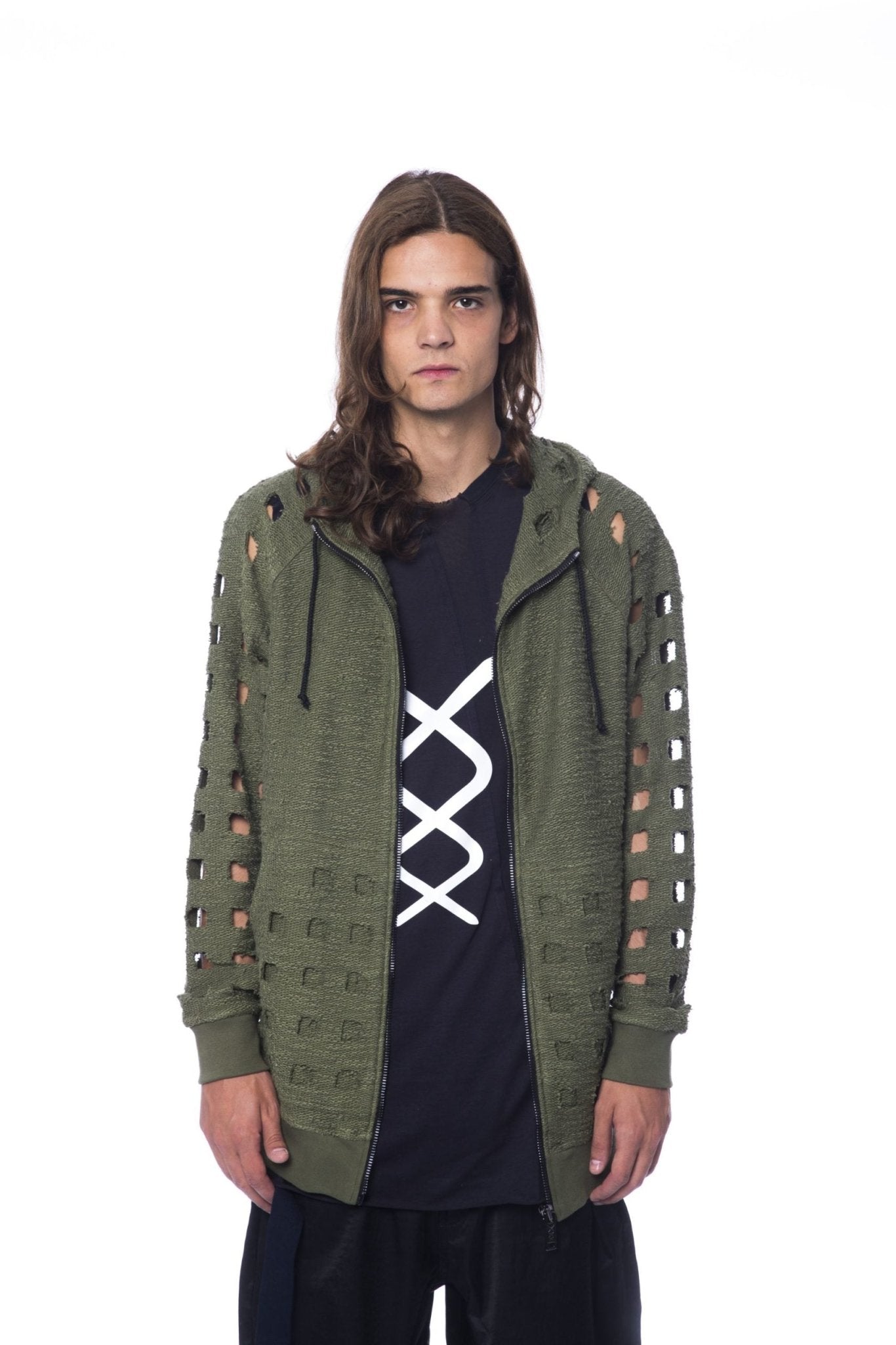 Nicolo Tonetto Army Cotton Sweater - Fizigo