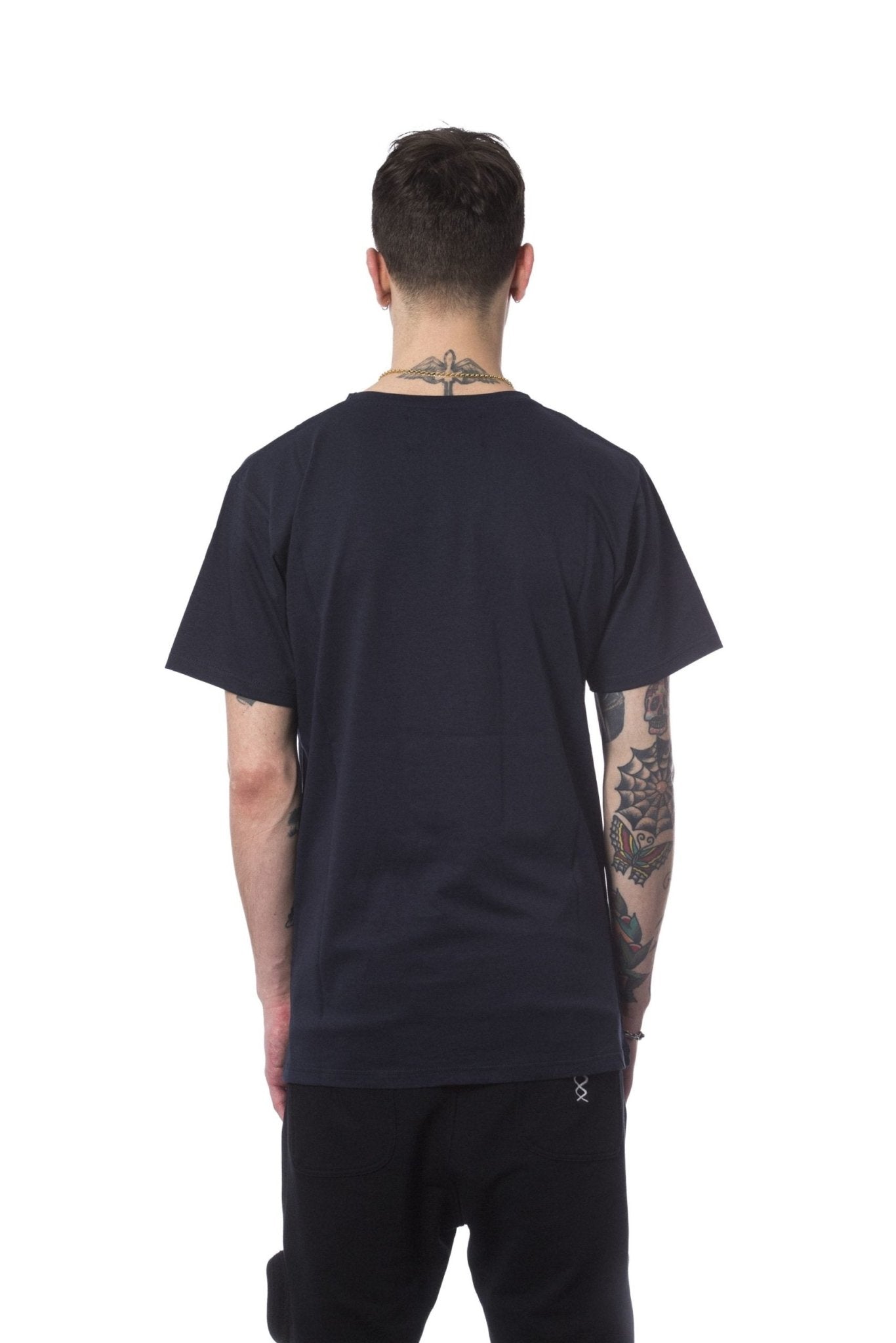 Nicolo Tonetto Blue Cotton T-Shirt - Fizigo