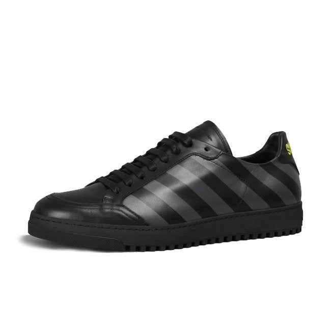Off-White Black Calfskin Sneaker - Fizigo
