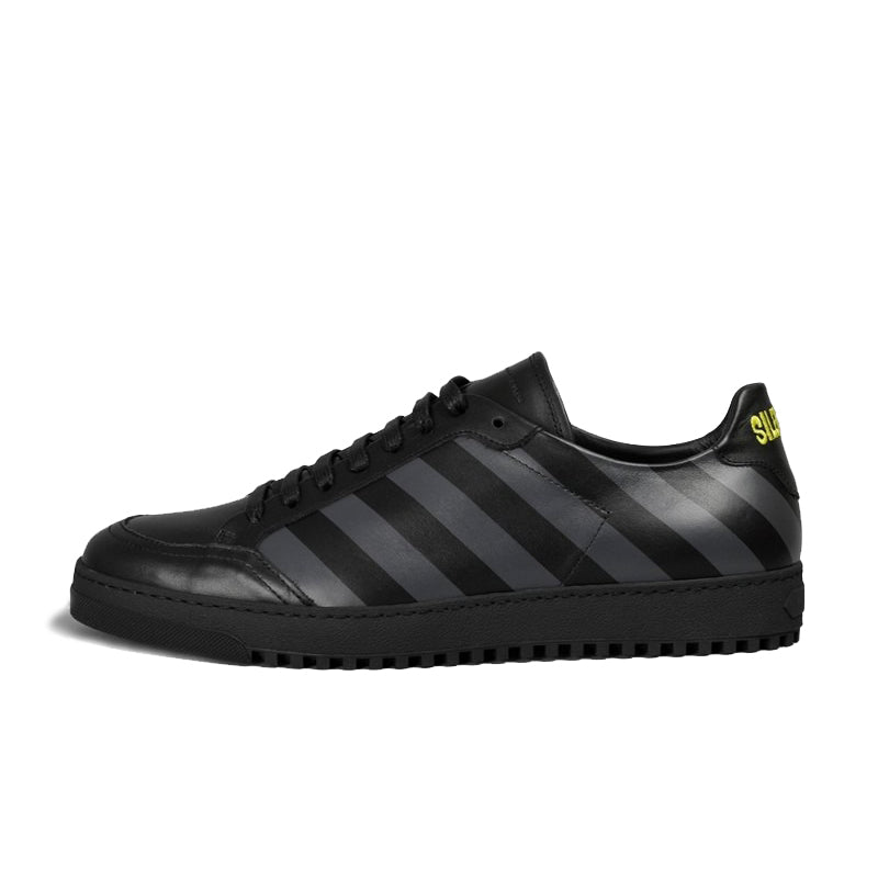 Off-White Black Calfskin Sneaker - Fizigo