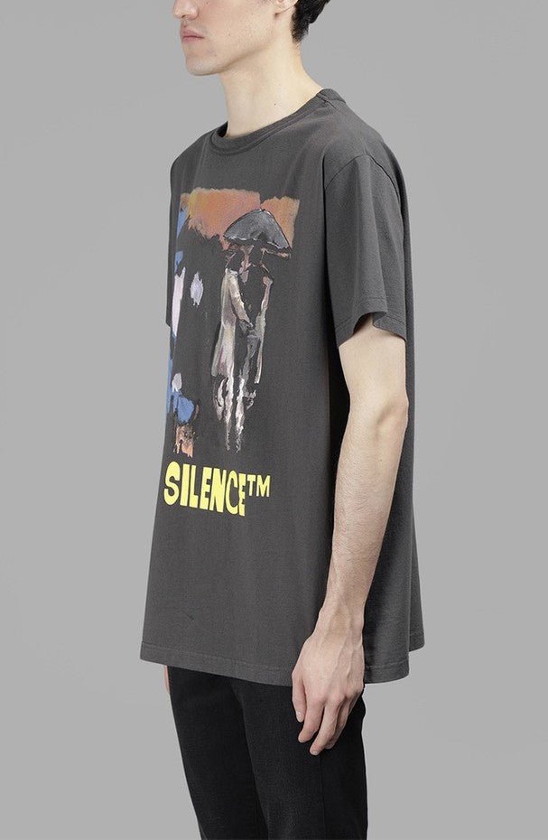 Off-White Gray Cotton T-Shirt - Fizigo