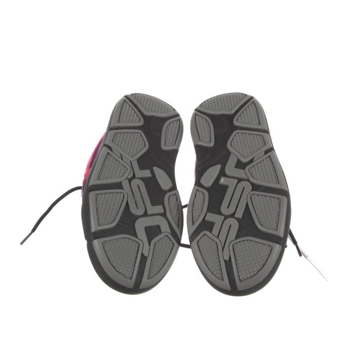 Off-White Purple Polyester Sneaker - Fizigo