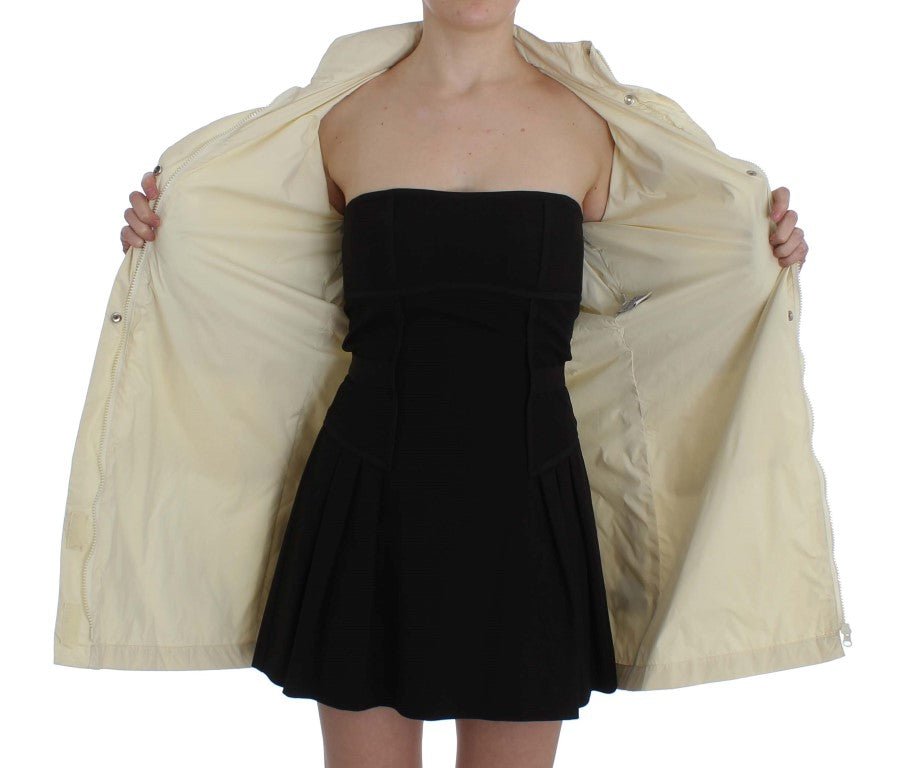 P.A.R.O.S.H. Beige Weather Proof Trench Jacket Coat - Fizigo