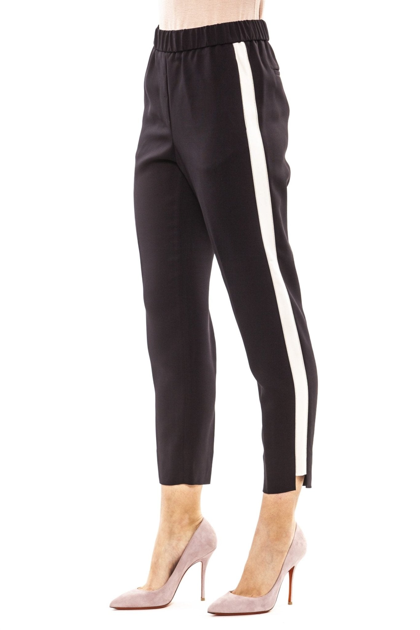 Peserico Blue Viscose Jeans & Pant - Fizigo