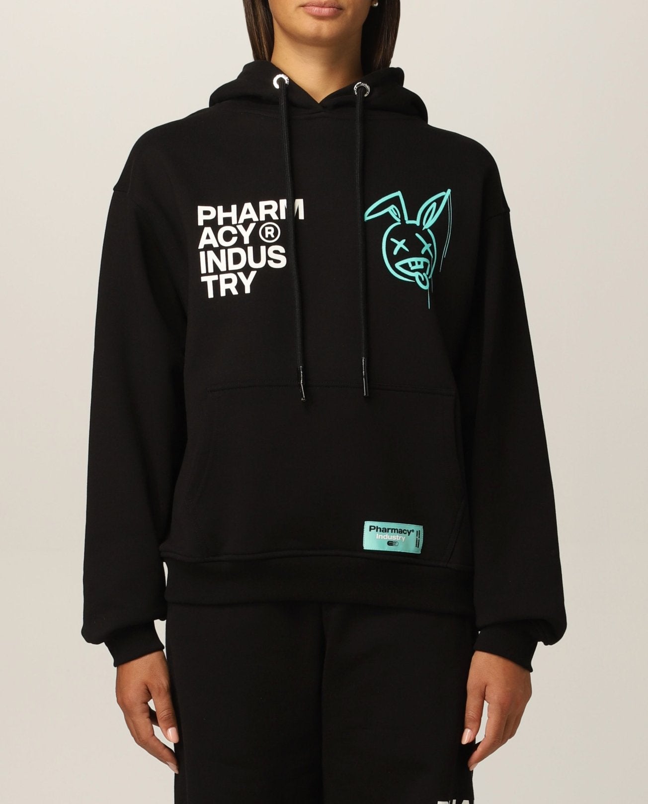 Pharmacy Industry Black Cotton Sweater - Fizigo
