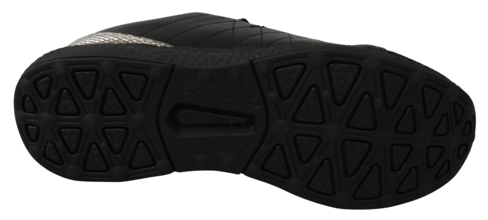 Philipp Plein Black Casual Running Sneakers Shoes - Fizigo