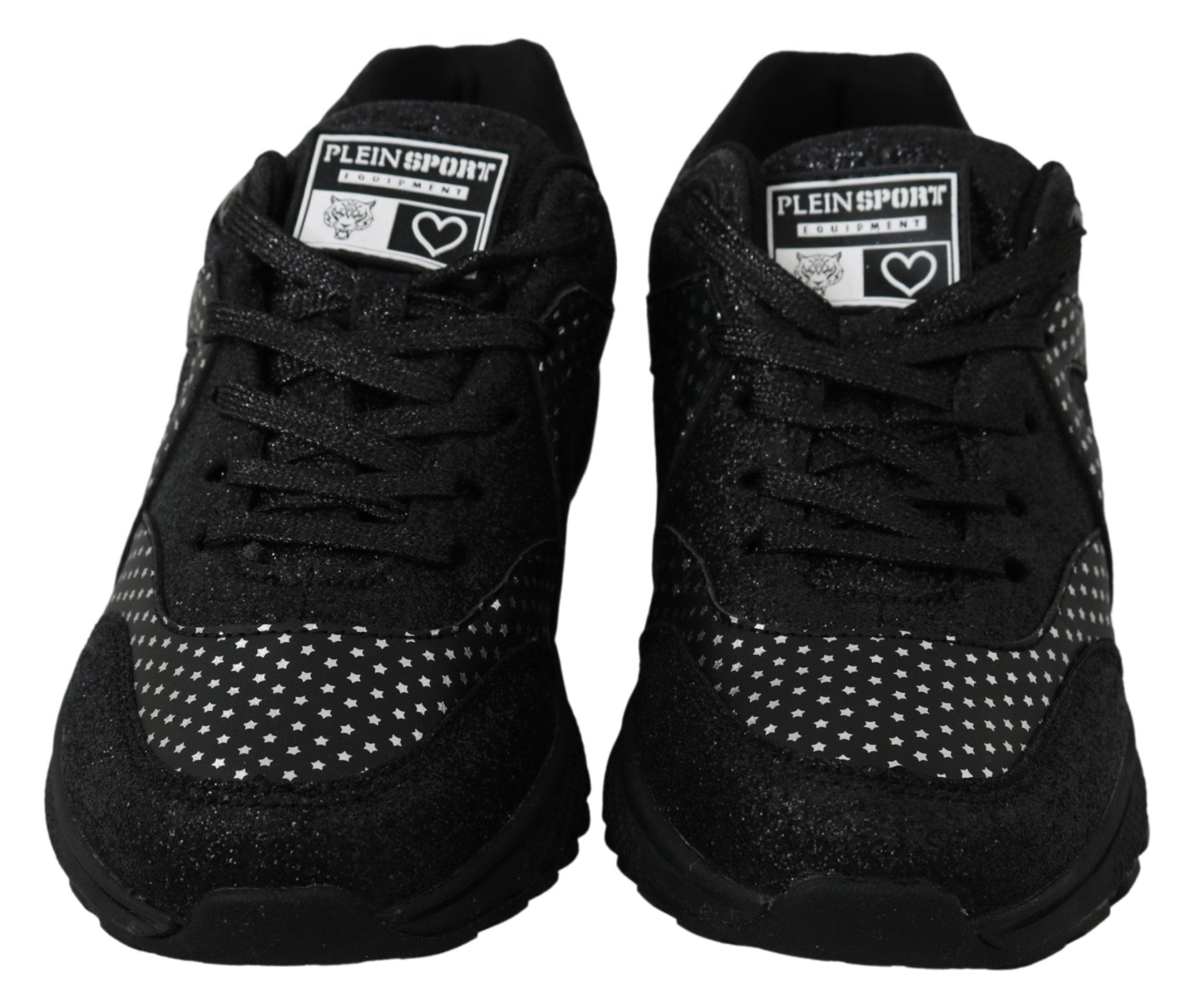 Philipp Plein Black Running Jasmines Sneakers Shoes - Fizigo