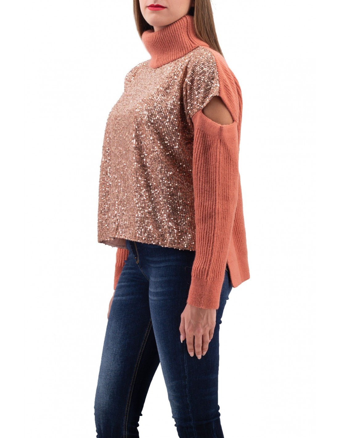 PINKO Pink Acrylic Sweater - Fizigo