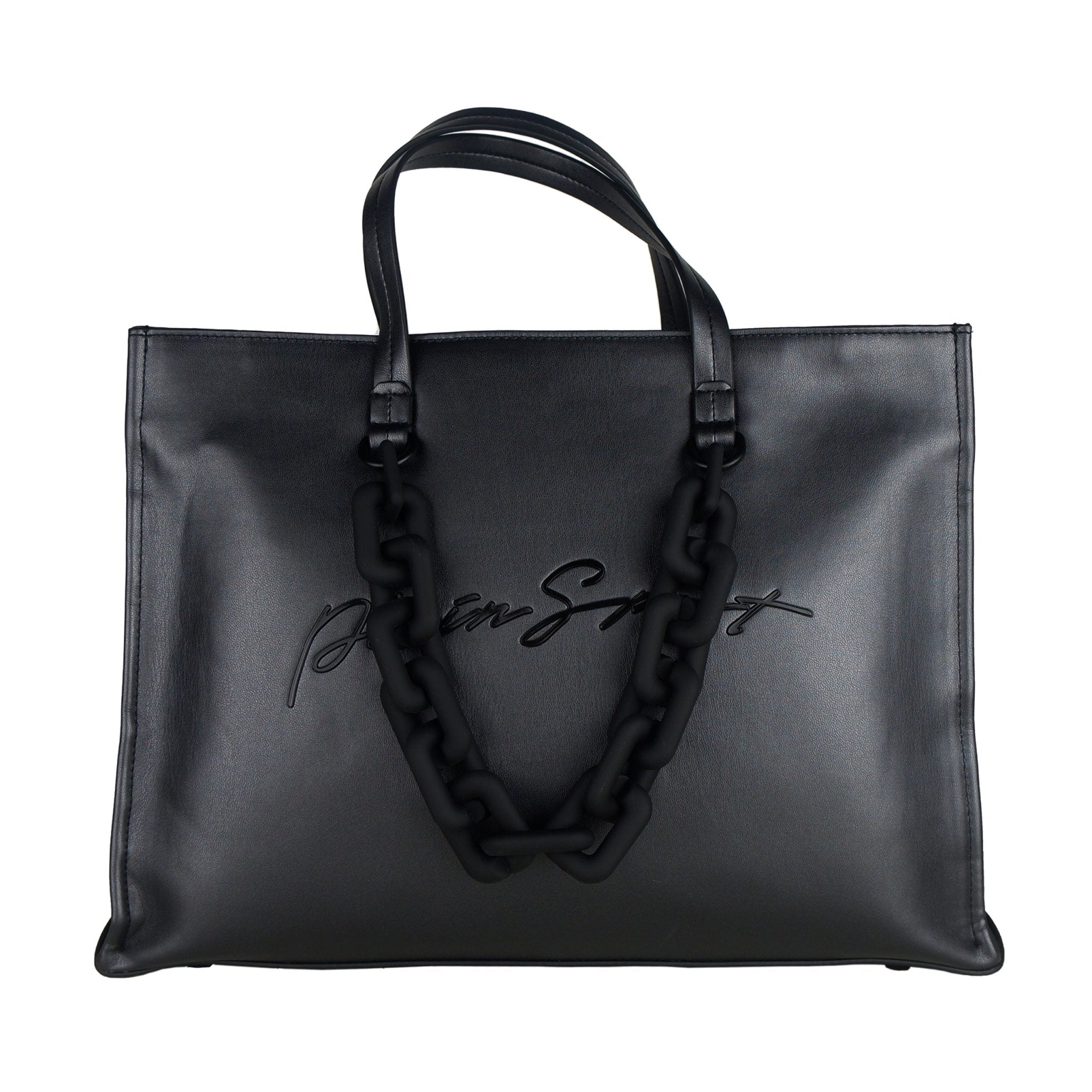 Plein Sport Black Polyurethane Shoulder Bag - Fizigo