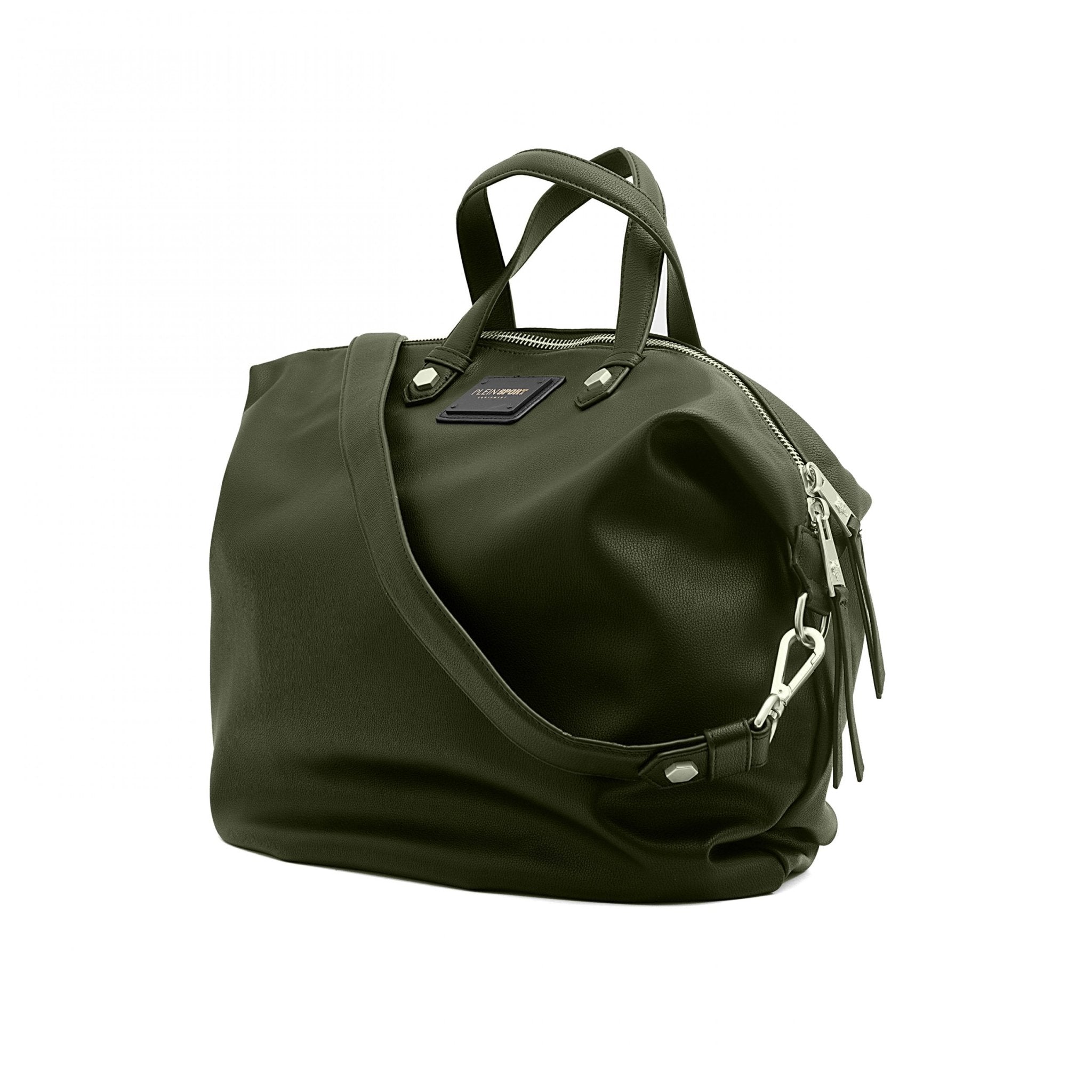 Plein Sport Green Polyester Crossbody Bag - Fizigo