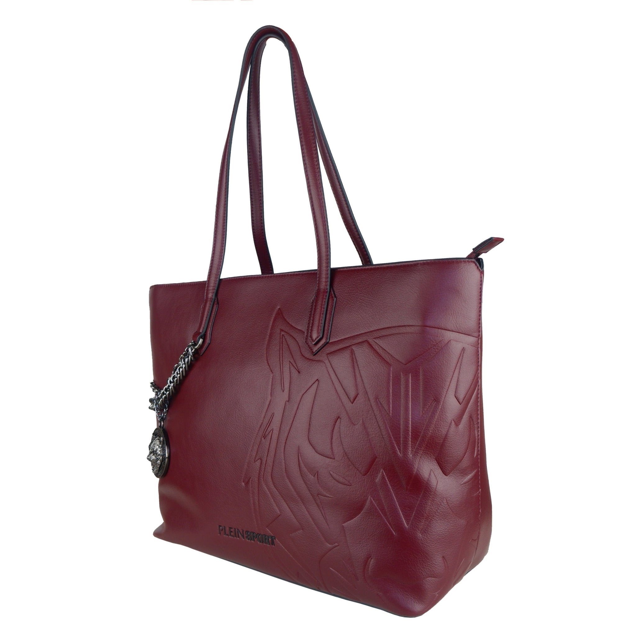 Plein Sport Red Polyurethane Shoulder Bag - Fizigo