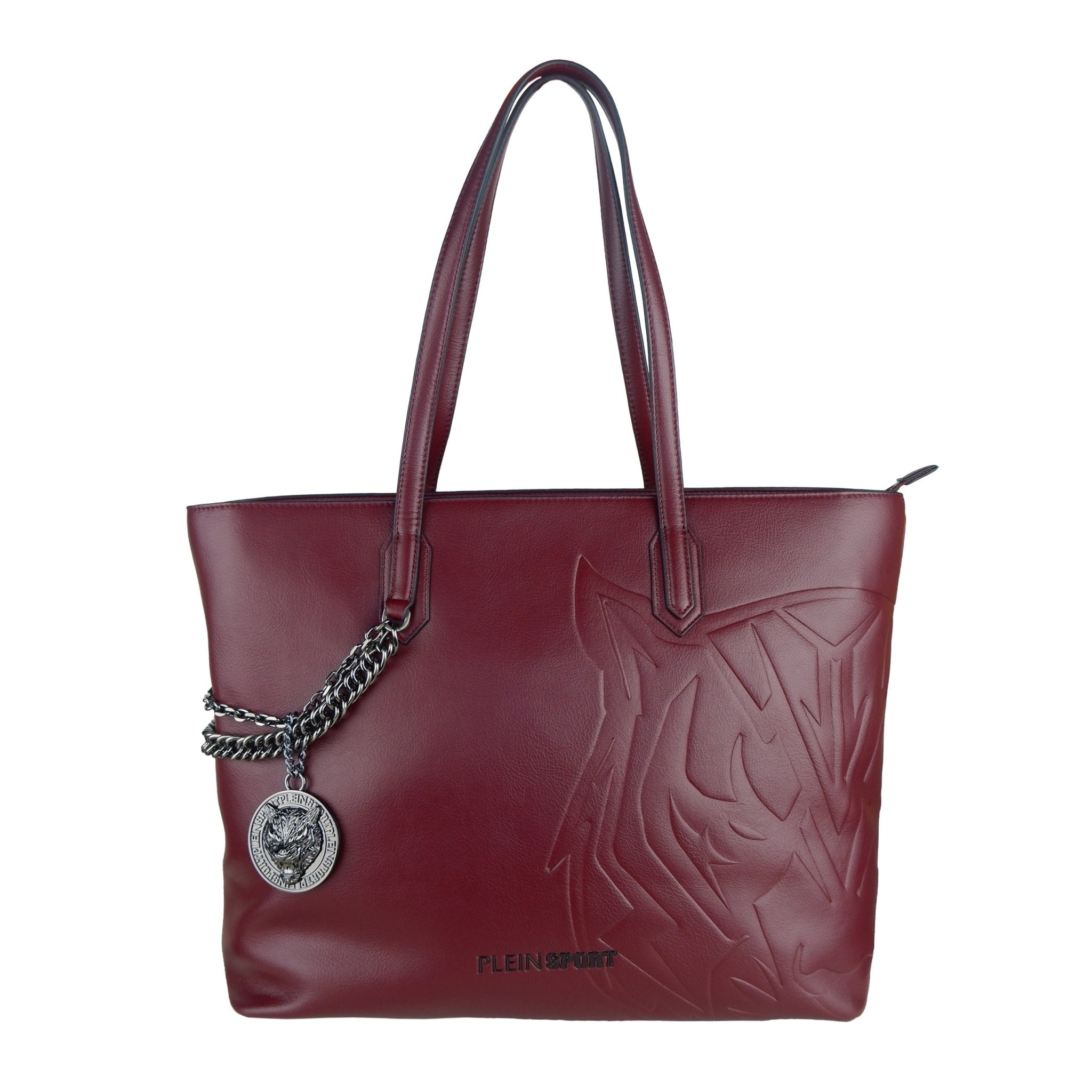 Plein Sport Red Polyurethane Shoulder Bag - Fizigo