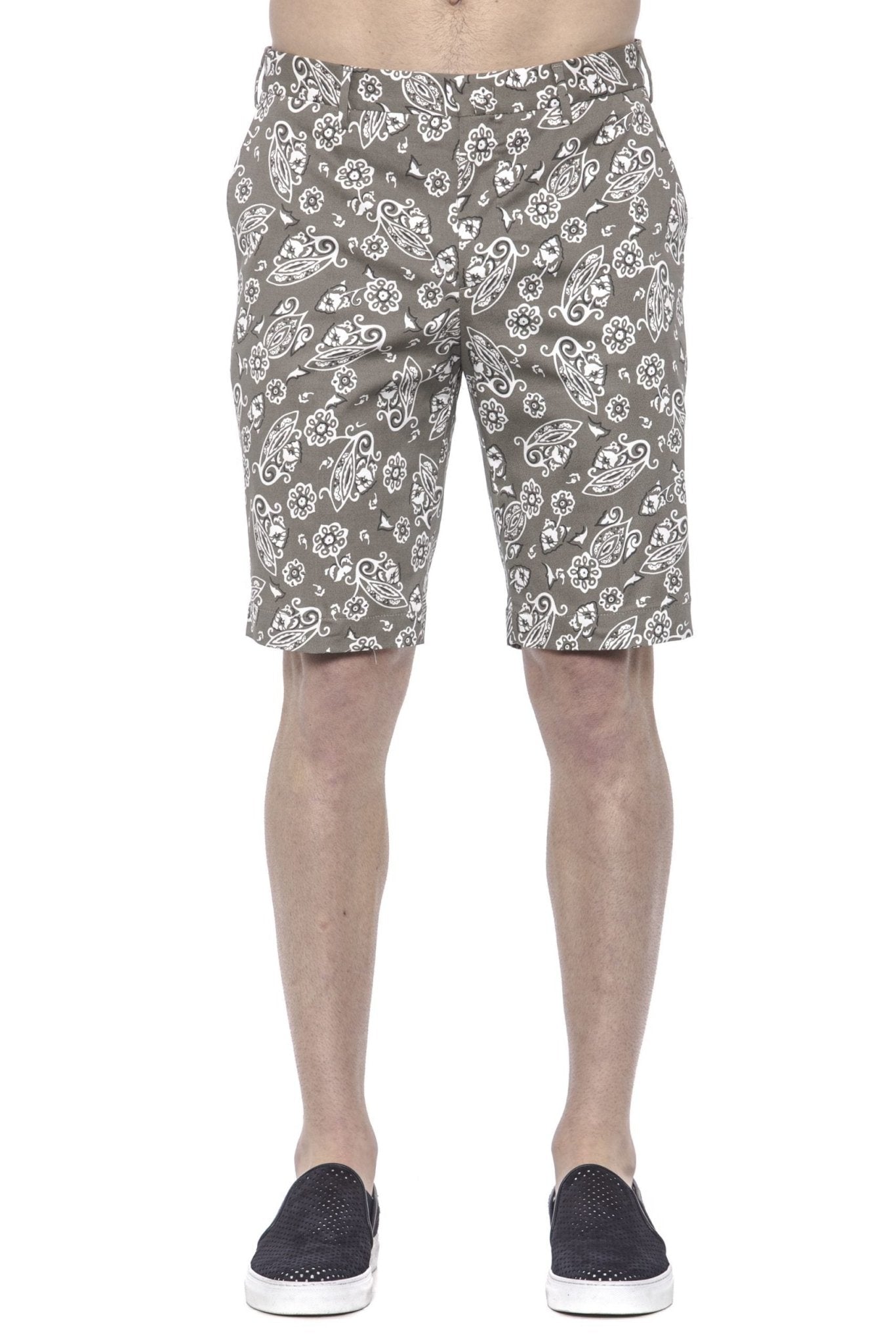 PT Torino Green Cotton Short - Fizigo