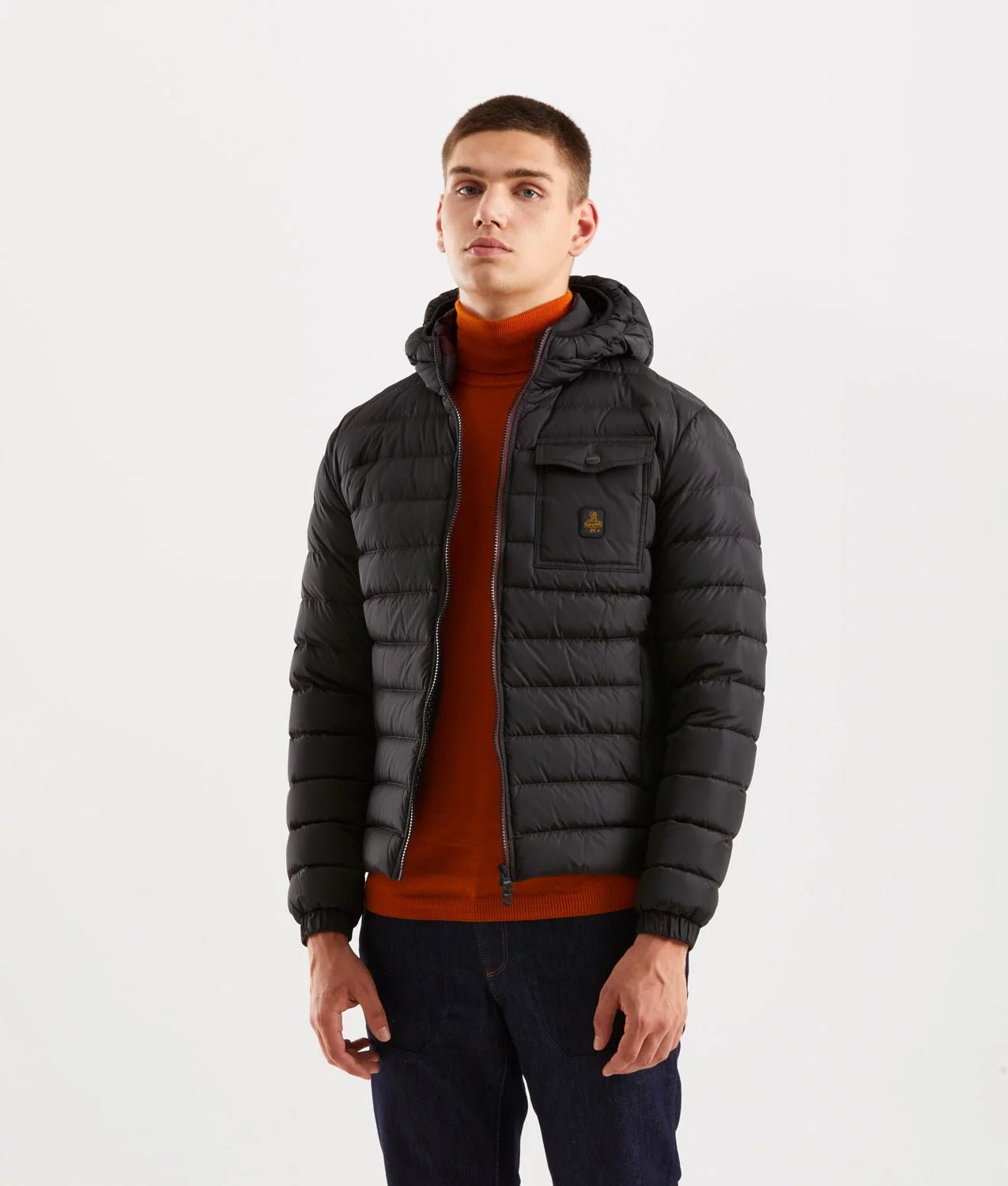 Refrigiwear Black Nylon Jacket - Fizigo
