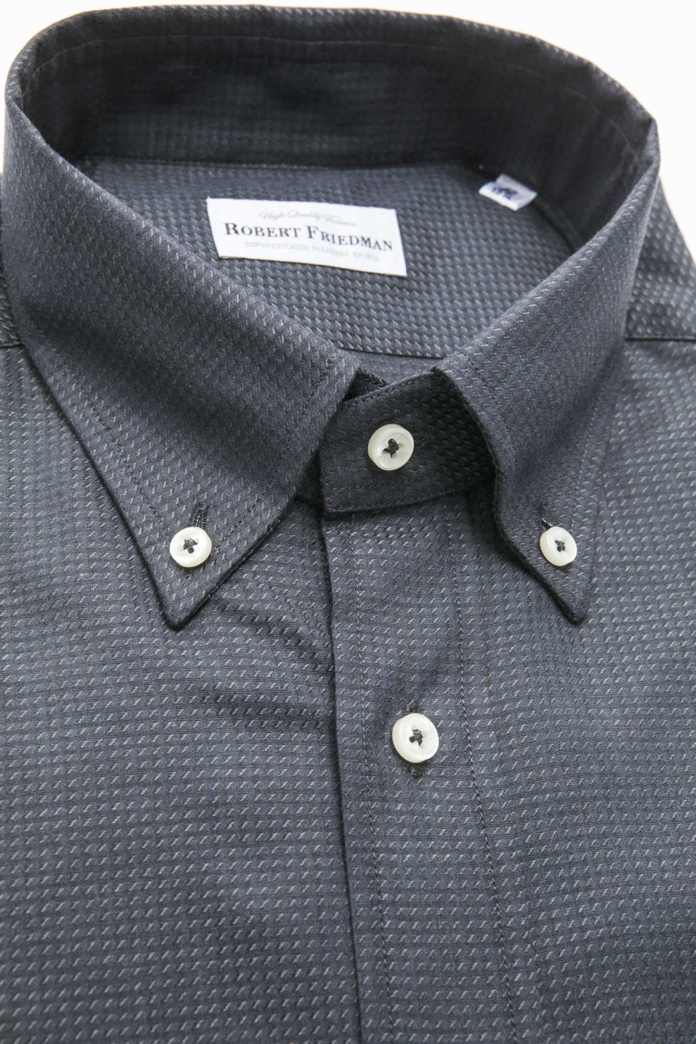 Robert Friedman Green Cotton Shirt - Fizigo