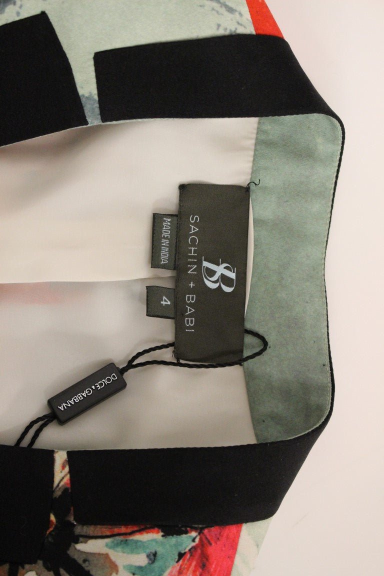 Sachin & Babi Multicolor Short Floral Blazer Jacket - Fizigo