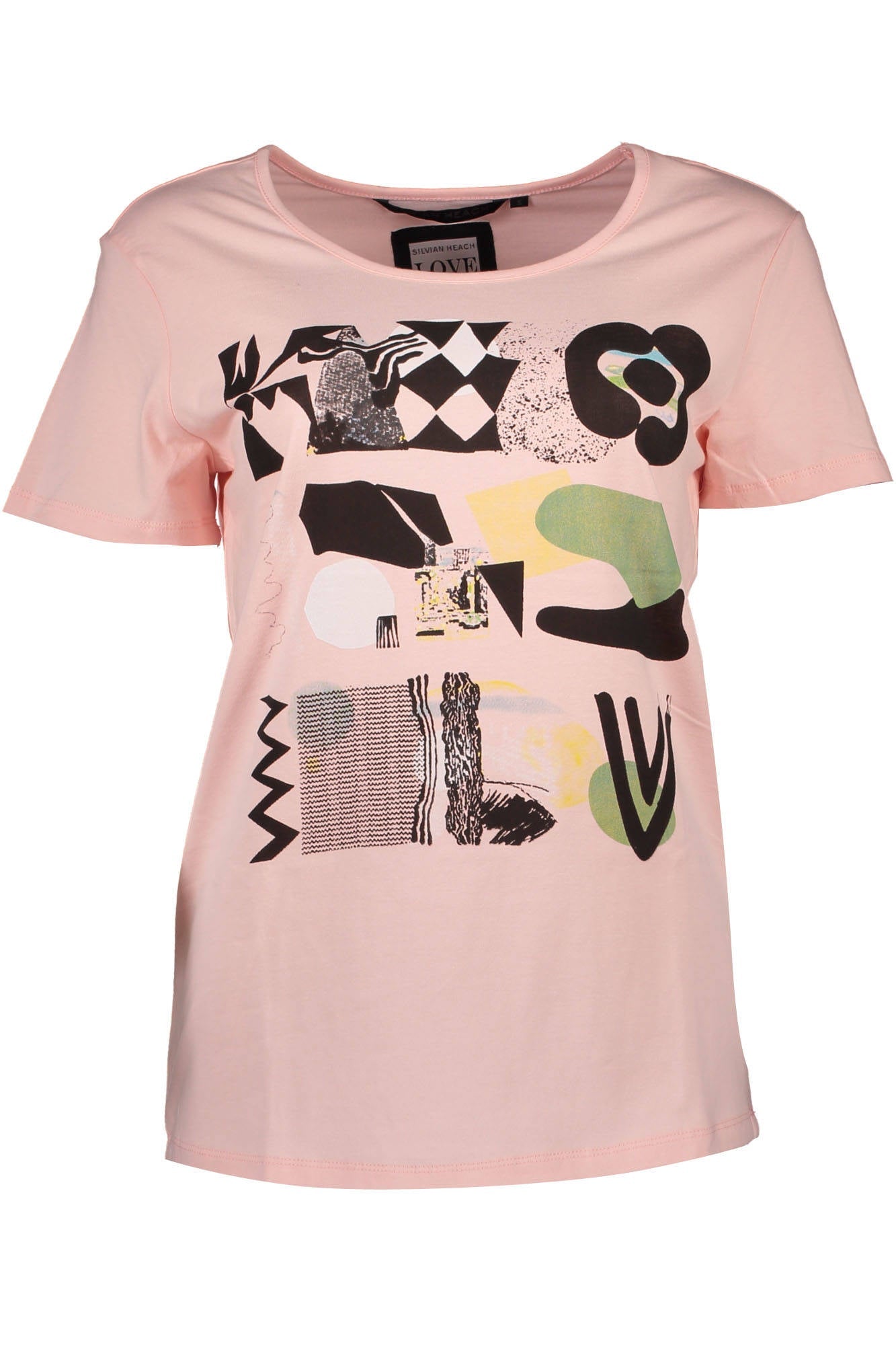 Silvian Heach Pink Tops & T-Shirt - Fizigo