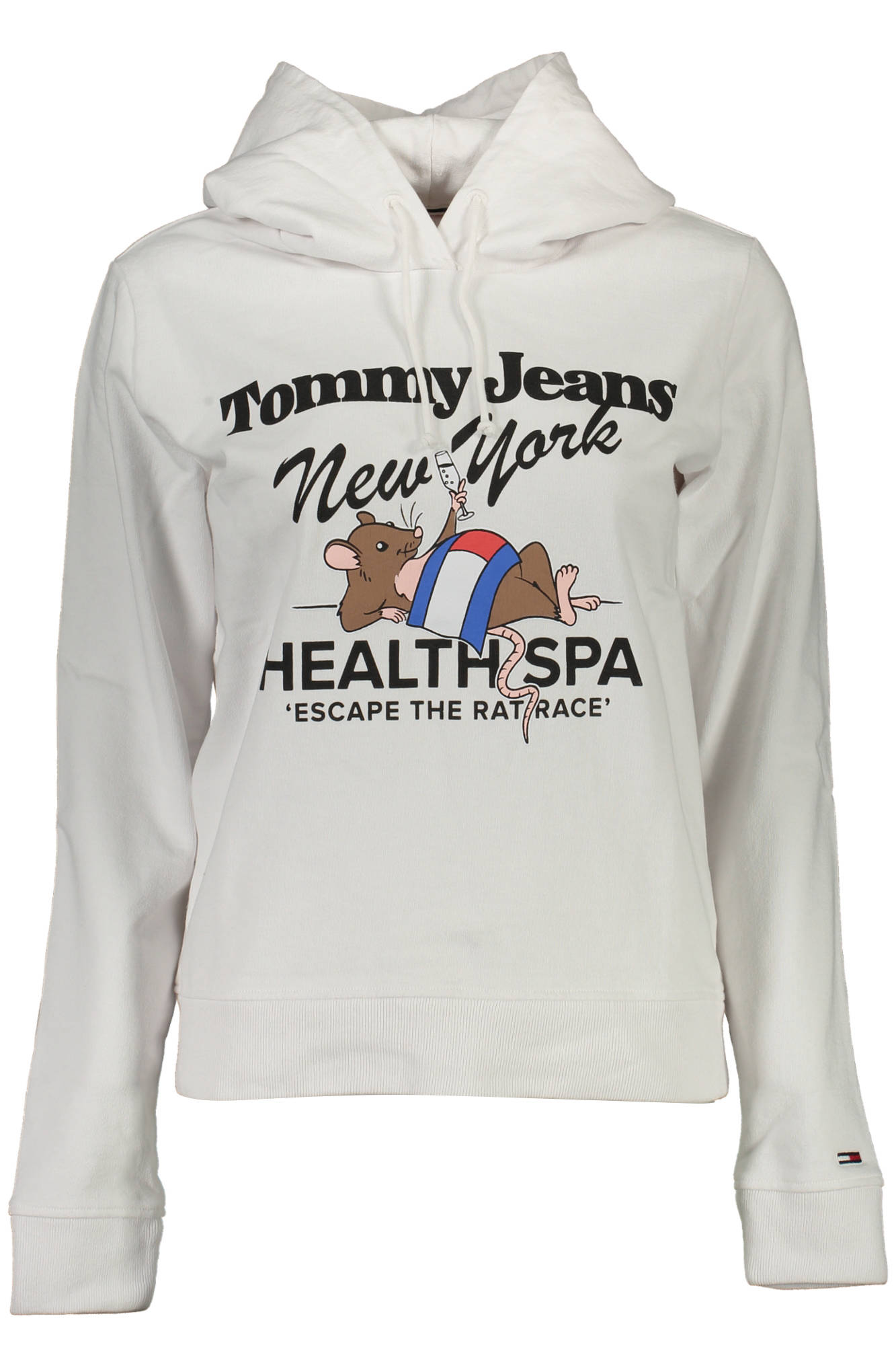 Tommy Hilfiger White Cotton Sweater - Fizigo