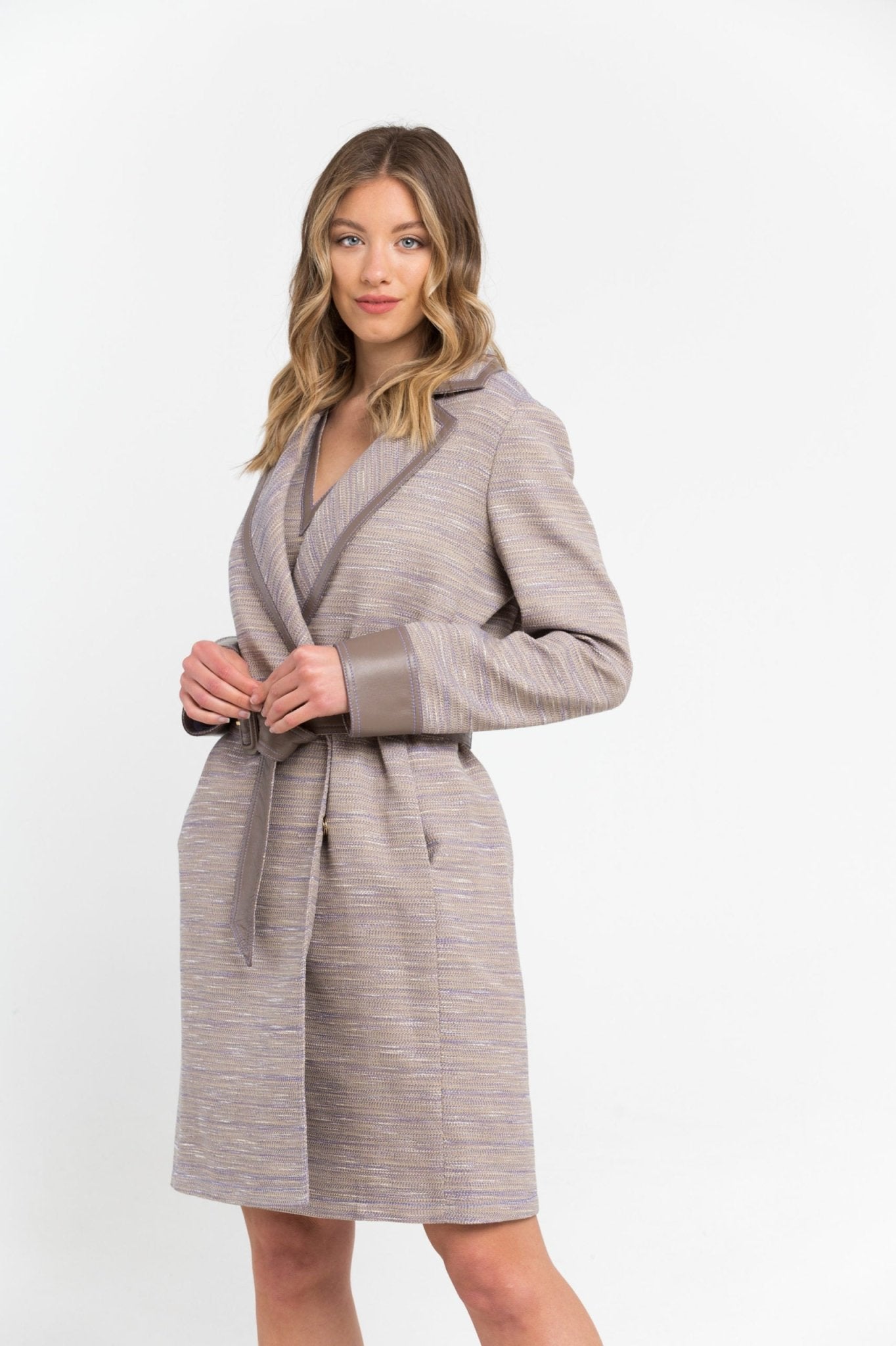 Trussardi Beige Cotton Jackets & Coat - Fizigo