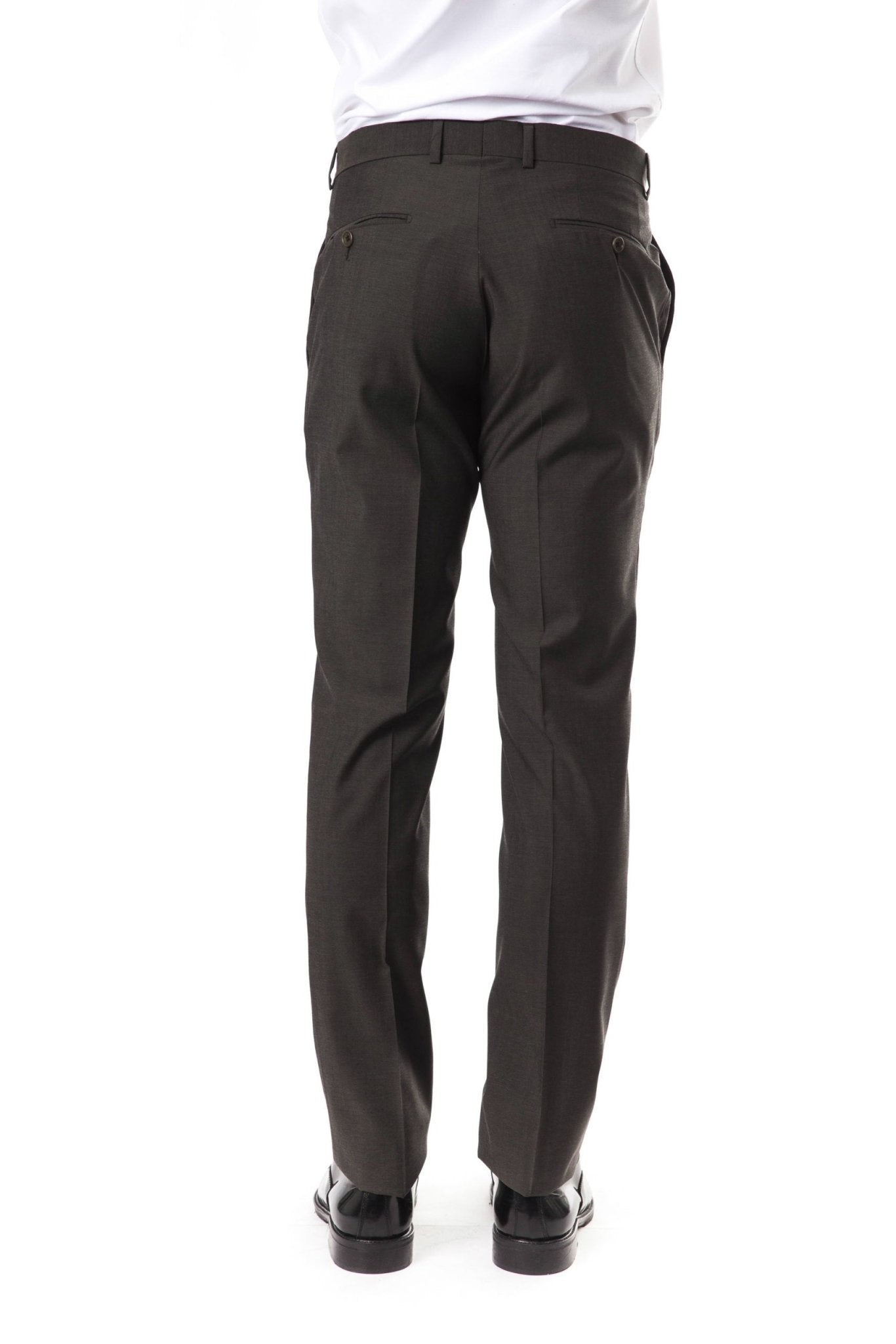 Uominitaliani Gray Wool Jeans & Pant - Fizigo
