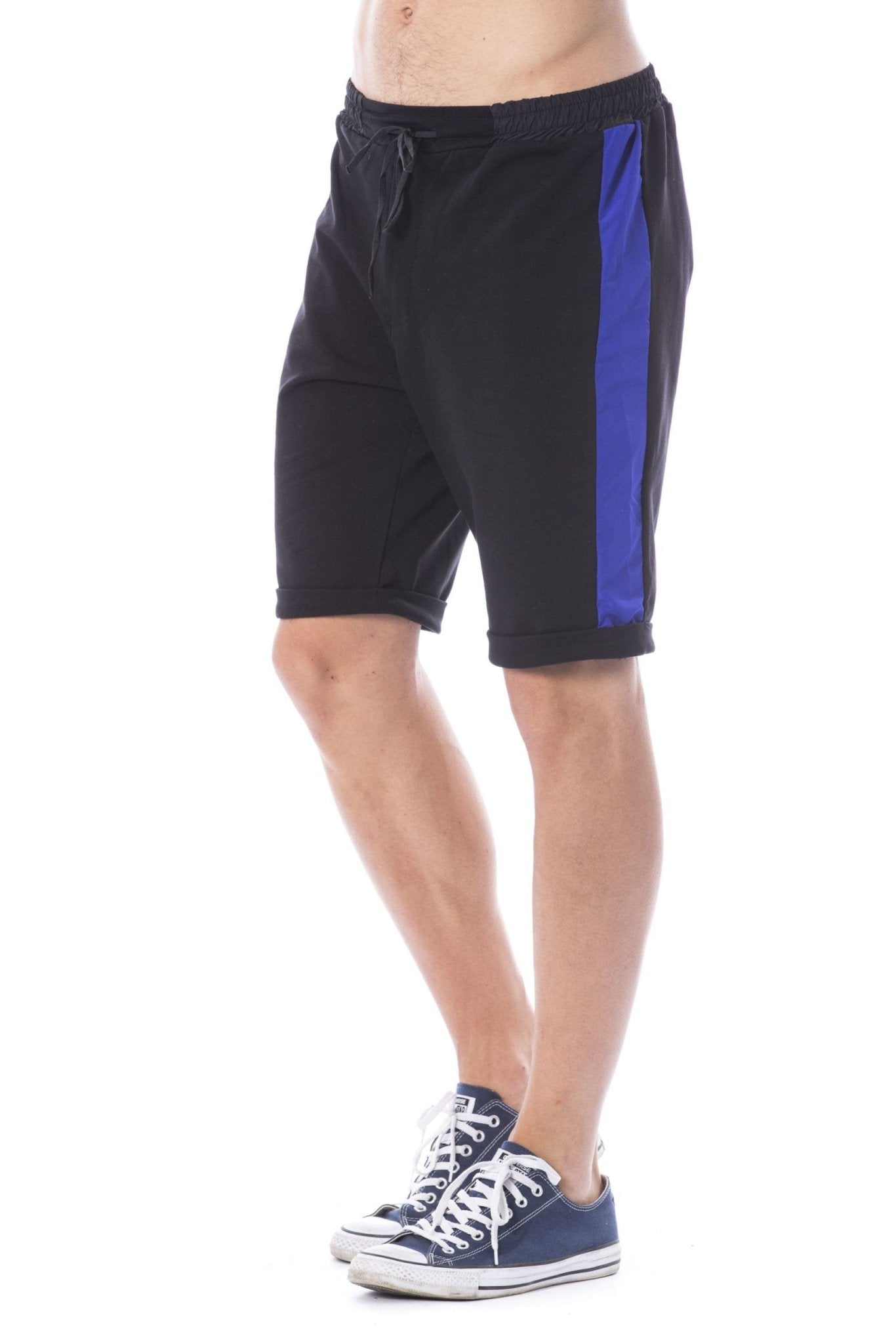 Verri Black Cotton Short - Fizigo