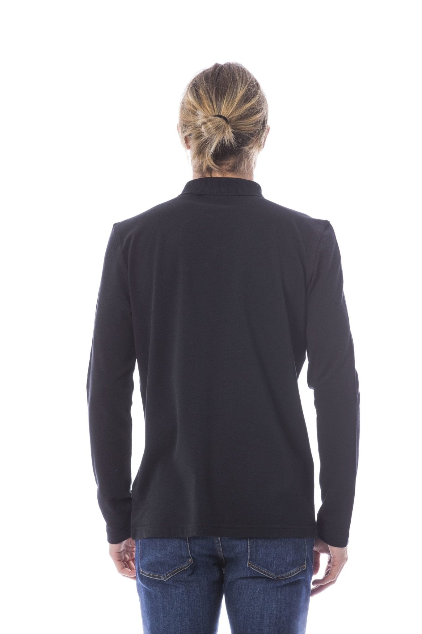 Verri Black Cotton T-Shirt - Fizigo