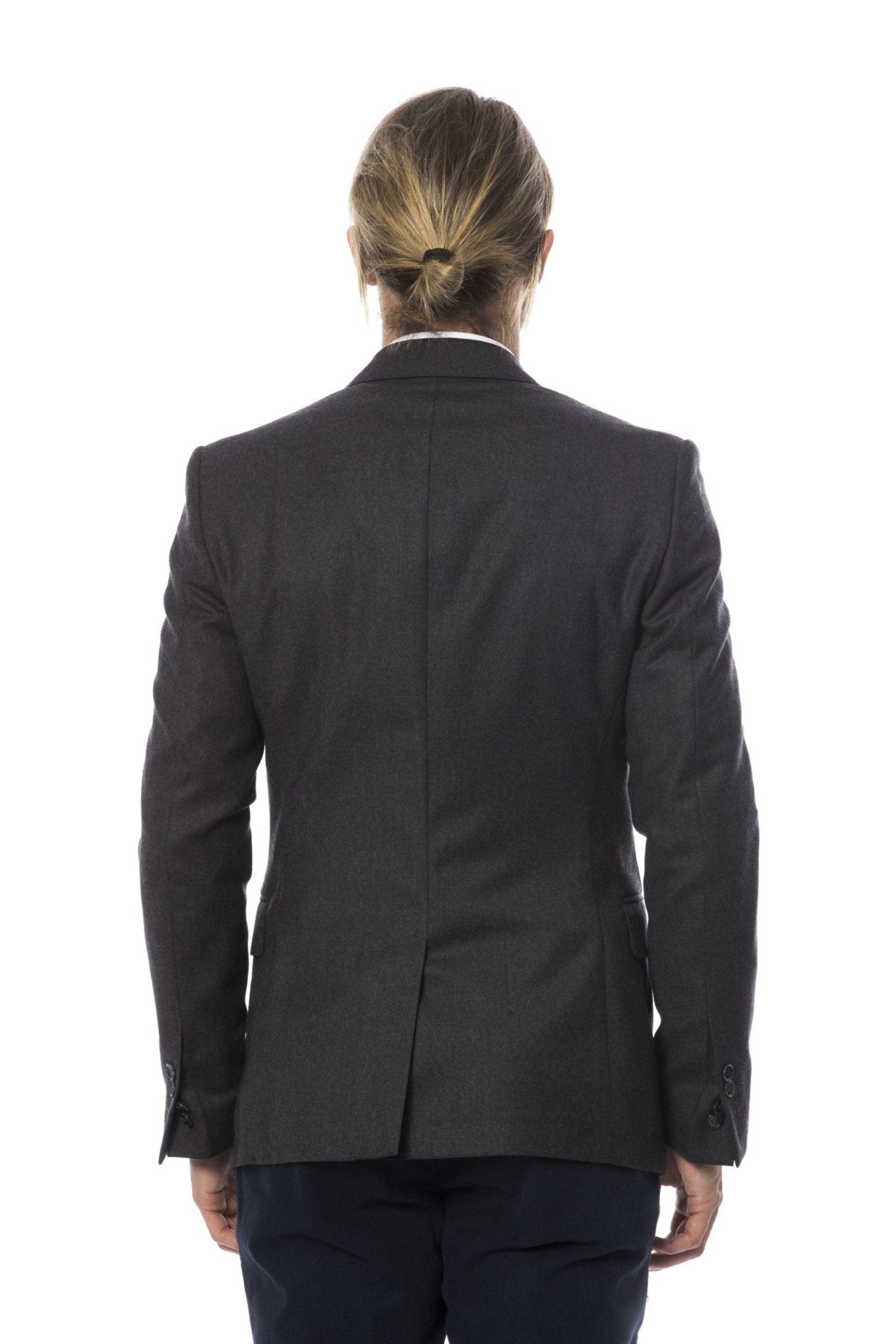 Verri Gray Wool Blazer - Fizigo